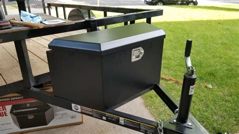 harbor frieght steel trailer tongue boxe|harbor freight trailer tongue extension.